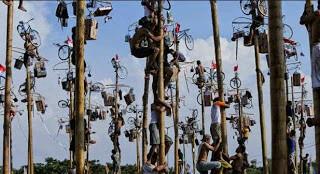 DustinGeinbee's tweet image. @TonightShow_NET: lomba ini hanya ada di indonesia :) #HDITonightShow