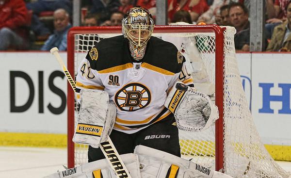 NHL's tweet photo. Is @NHLBruins' Tuukka Rask the early favorite for the Vezina Trophy this season? Read: http://t.co/cUrh8Pm03E http://t.co/YIMbVuQv3o
