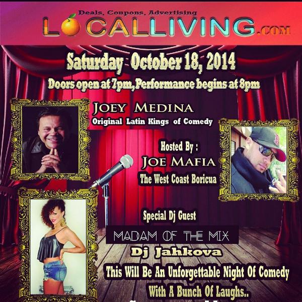 joemafia13's tweet photo. Its Show Time!! Get Your Tickets At http://t.co/qiYGbVTxuo Joey Medina Richard Villa Darren Carter And Bruce Jingles http://t.co/H7GK3LLHPj