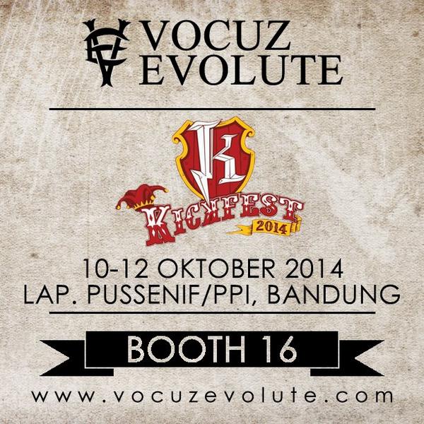 vocuzevolute's tweet image. Jangan lupa! Sekarang kita ada di booth 16 ya! @kickfest #LOOPKICKFEST2014 See ya friends! :)