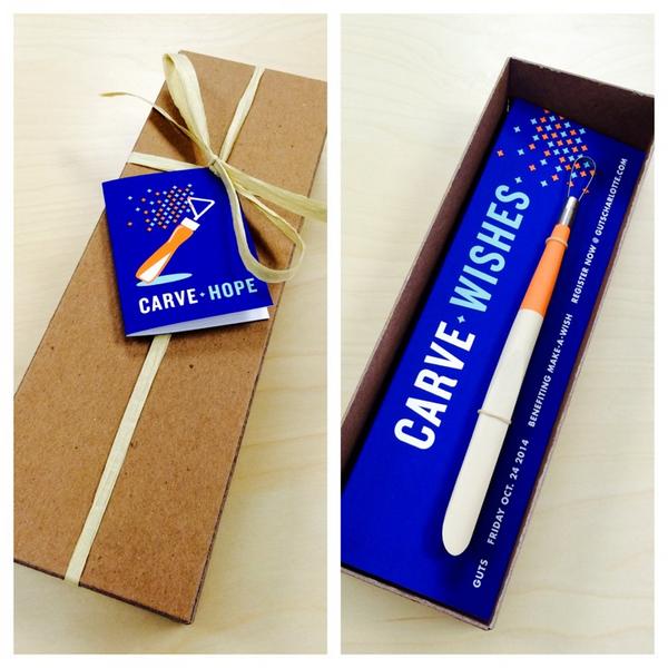 SchoolOfCool's tweet image. Nice invite to #GUTSCLT2014. Amazing pumpkin carvings. Amazing charity.