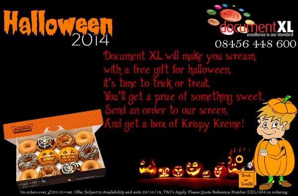 StephenDocXL's tweet image. Trick or Treat for Something Sweet. #Halloween  #offers #doughnuts #KrispyKreme