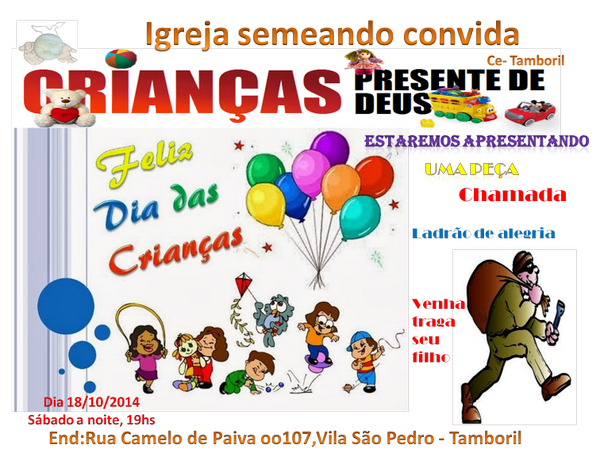 MissEdsonOlivei's tweet photo. todos estão convidados http://t.co/jRGZ9Vmfcn