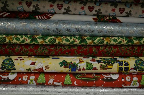 RealSewingBox's tweet image. New xmas fabrics in stock #Christmas #fabric