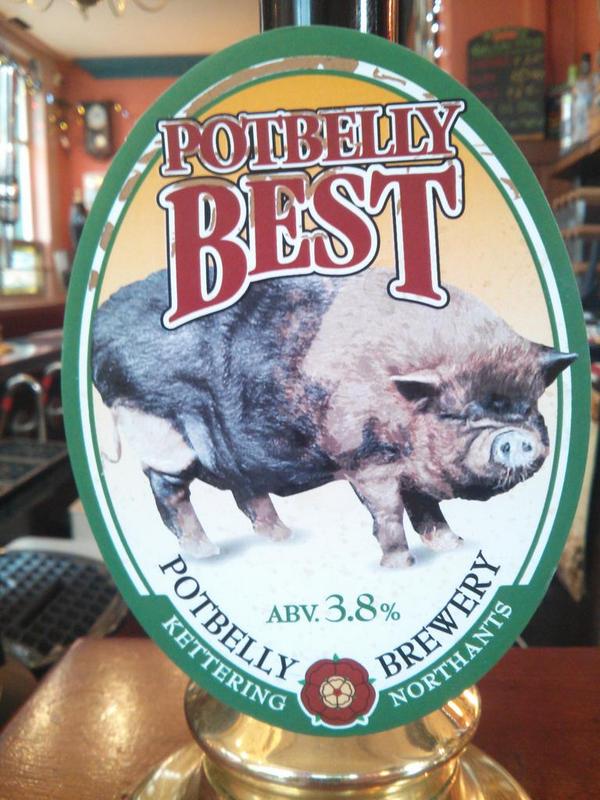 <a href="/PotbellyBrewery/">Potbelly Brewery</a> Best. 3.8% on pump No.3