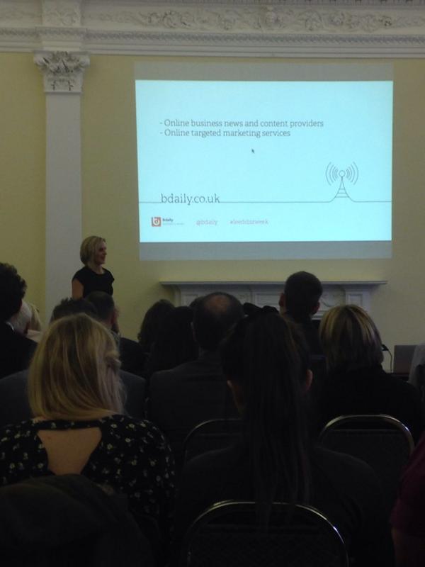 TheLeedsClub's tweet image. .@bdaily brings the Glamour to The Leeds Club as we make waves online! @MafiaYorkshire @LeedsBizWeek #LeedsBizWeek