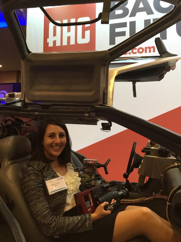 AHC_Martin's tweet image. Our very own Diana Dukich preparing for her trip to the future! @ahc_global #NAPFannual Visit us at stand 130