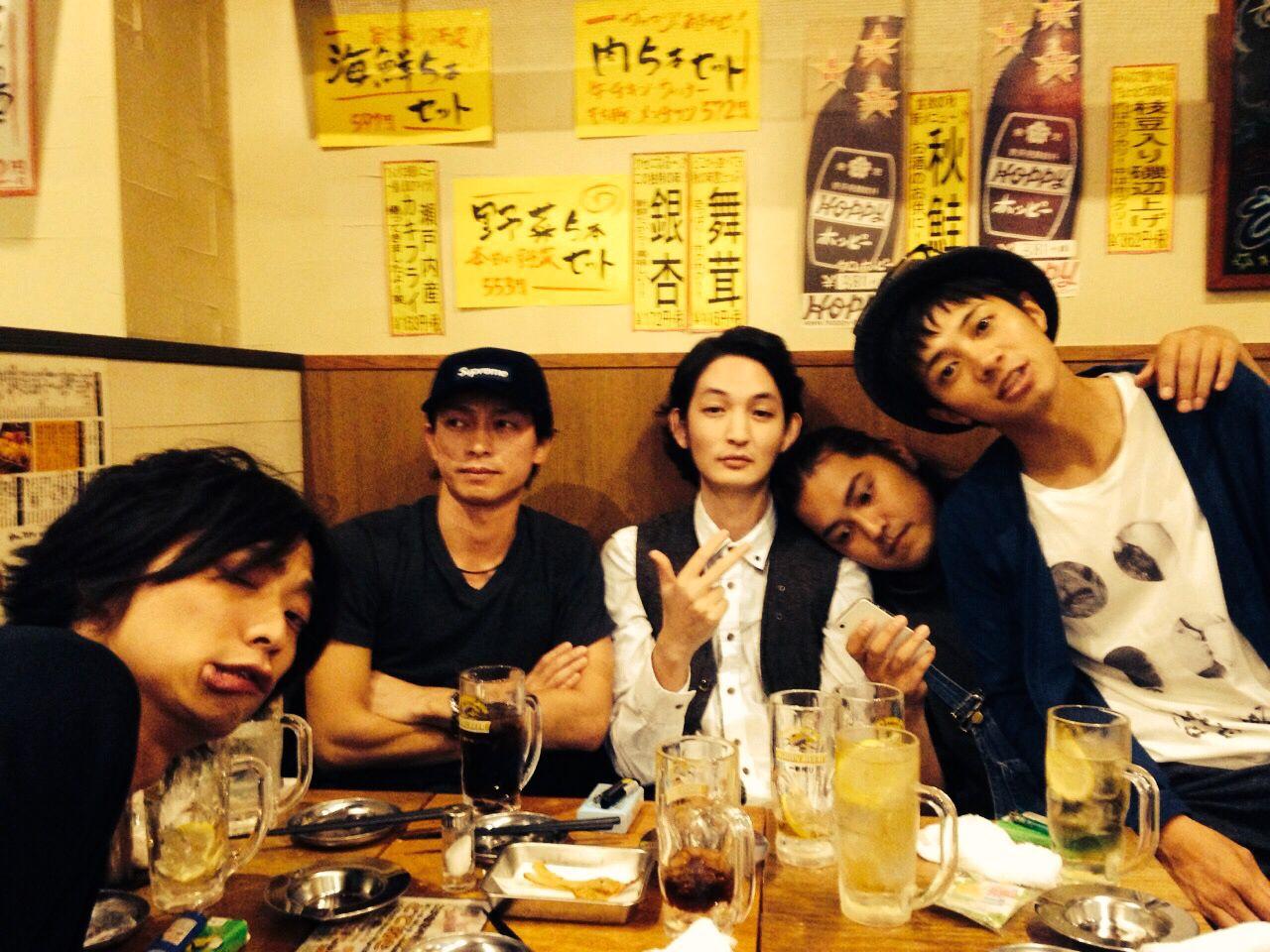 和田正人 終演後 歯医者を挟んで飲み会なう アフタートークメンバーは飲み仲間なのですwww 駆けぬける風のように Dステ Http T Co Yhmor26r54 Twitter