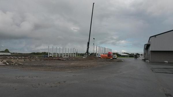 Nieuwbouw gaat volgens planning.