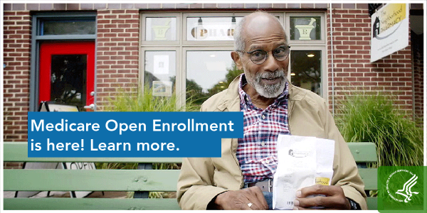 Medicare #OpenEnrollment is here! Learn more at 1.usa.gov/1xP9Vbt. #MedicareOE