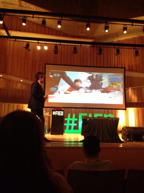 Muy buena charla de Lucien Vattel en la Usina del arte. Ideas para innovación educativa #FIED