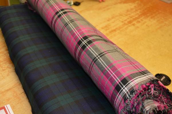 RealSewingBox's tweet image. Traditional Tartan and an alternative pink and black option! #tartan #fabric #traditional #vintage