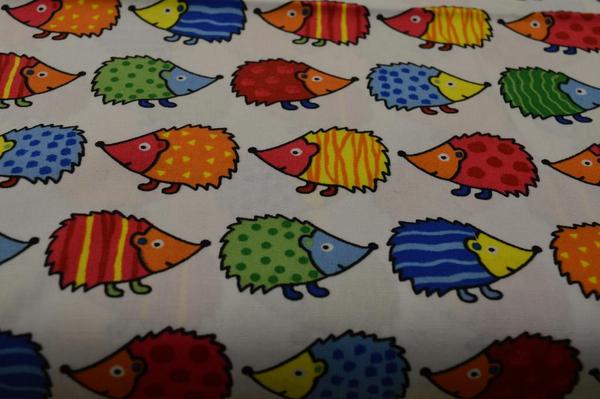 RealSewingBox's tweet image. New Hedgehog print that kids would love, perfect for blankets or curtains! #hedgehogs #fabric