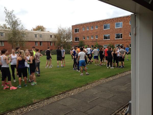 NUBCBlueStar's tweet photo. Relays done it's time to cool off and get to know all your other sweaty team mates #YeahBlueStar http://t.co/LOxoLi3WTt