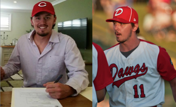 Okotoks_Dawgs's tweet photo. Travis McDonald, a member of the 2014 Okotoks Dawgs, has signed with the Cincinnati Reds! http://t.co/OTkxSyeGo0 http://t.co/6VbAvs48OS