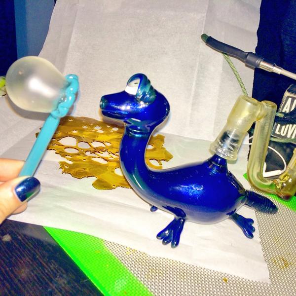 DabbinBabe's tweet photo. Waxxy Wednesdays💨 #dabsohard #bubblestick #GirlsWhoDab @DabSoHard http://t.co/XkuGAGKpog