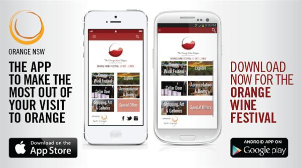 Essential for a trip to #orangensw with the Orange NSW App. Contains the full #orangewinefestival program.