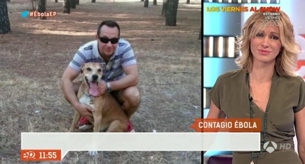 A3Noticias's tweet photo. El marido de la enferma de ébola en @EspejoPublico : "No me han hecho ninguna prueba" [VÍDEO]
http://t.co/T4oSfr0lpK http://t.co/snfrgZ3FiN