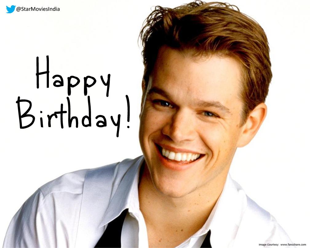 Heres wishing Matt Damon a very Happy Birthday! He was named People magazines Sexiest Man Alive for 2007! 