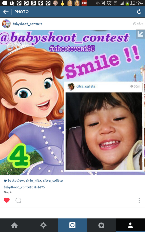 NtaCloe's tweet photo. Temen2 mohon dukungan like utk calista ya di IG @babyshoot_contest no.4 #shootevent25'smile'..... Maaacii yaa=-* http://t.co/BBrlhNKFfT