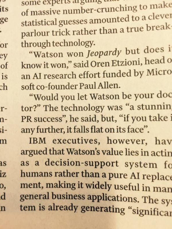 thomaspower's tweet image. It&apos;s time for #AIBM @IBM says @FT @simonlporter