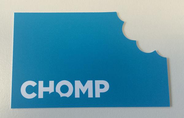 chompmeuk's tweet photo. New business cards - solid colour and a nice die cut. Not the same on screen, eh? #IPD14 #designwithbite #printlove http://t.co/l4qBA1pGCl