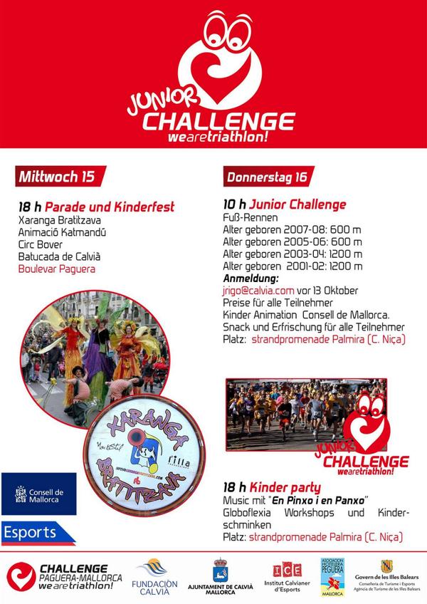 chpeguera's tweet photo. Good morning!! Here you have the programme of our #JuniorChallenge of #ChallengeMallorca http://t.co/g6AtvMlQ9E