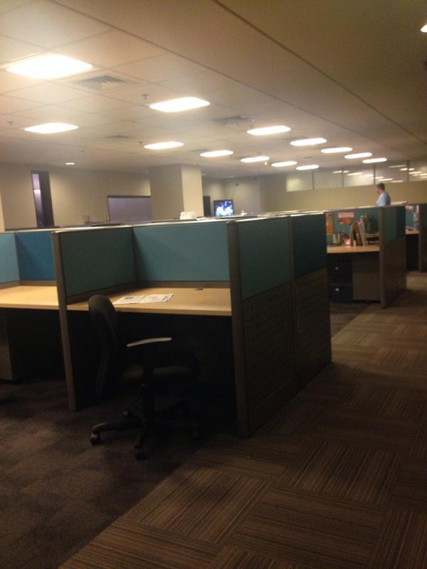 AprilTadena's tweet image. Worky worky. Presentation to a TV Network (that looks like a call center haha).