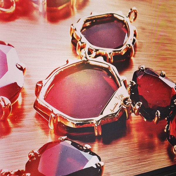 AnnoushkaDucas's tweet photo. Close up of the Shard collection on today's set with its unique 24 edition number http://t.co/ZyXrIRxbh0 #closeup http://t.co/KLKx3cn8Xq