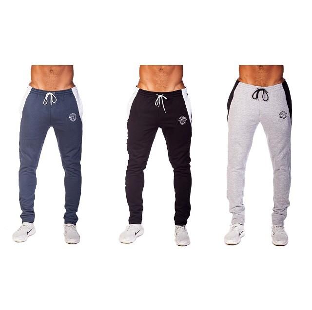 Gymshark on X: GymShark Luxe Fitted Bottoms now in stock in all sizes! -  Blue / White - Black / White - Grey / Black  / X