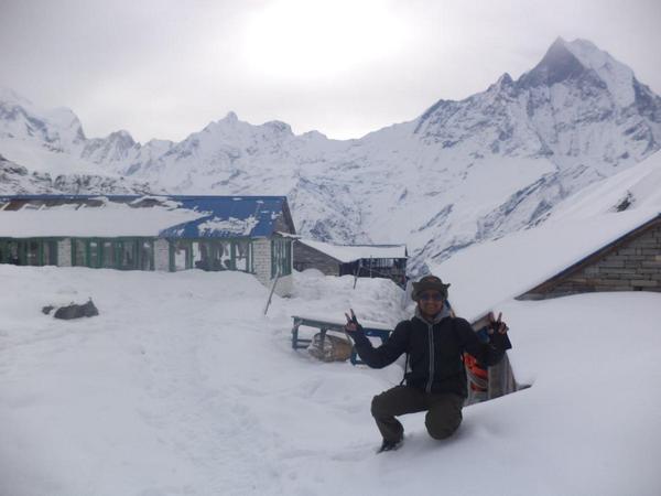 ramtreks's tweet photo. Annapurna  base camp is a real natural paradise http://t.co/jn6TKxbpIG