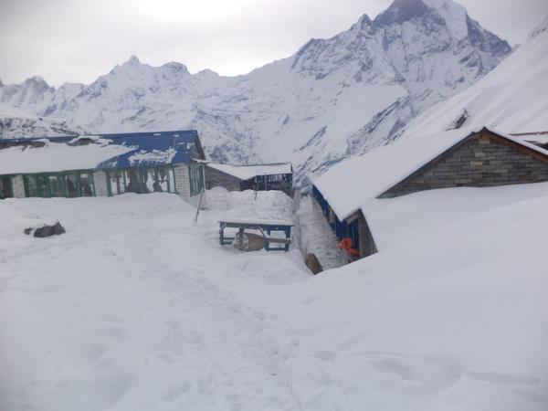 ramtreks's tweet photo. Annapurna  base camp is a real natural paradise http://t.co/jn6TKxbpIG
