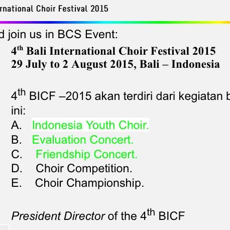 Mana suaranya Immanuel Chorale Samarinda??? Rugi klo ngelewatin yg ini, regulasinya udah beda loh..