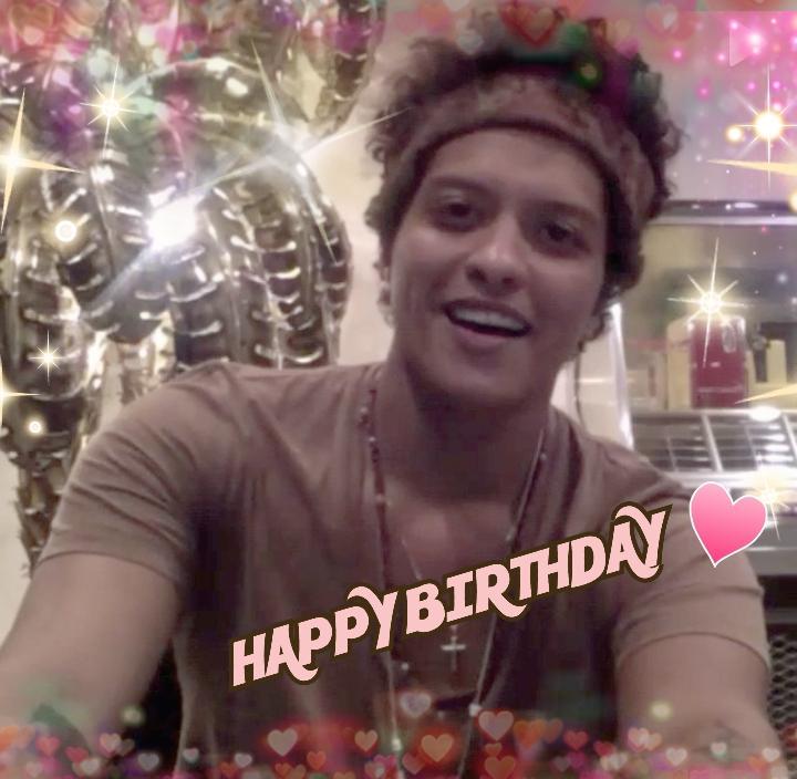  HAPPY BIRTHDAY BRUNO  Happy Birthday Bruno Mars 