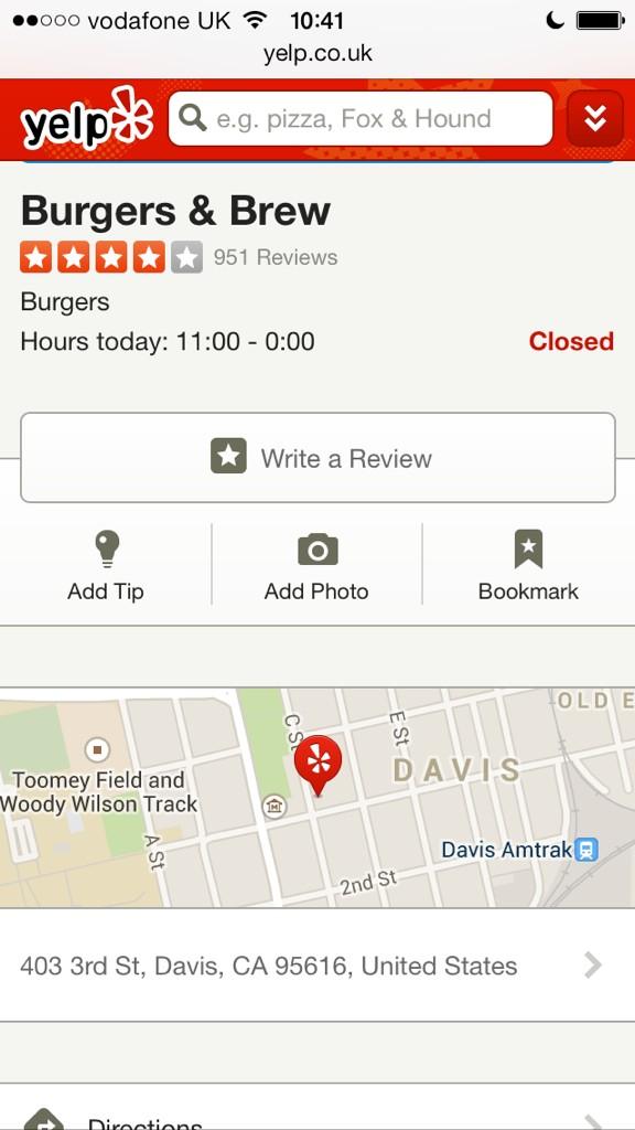 nineteensw16's tweet photo. @PaisleyRainbell my inspiration was this place in California... They make the best burger and the greatest  beer! http://t.co/Ei34D5f6h0