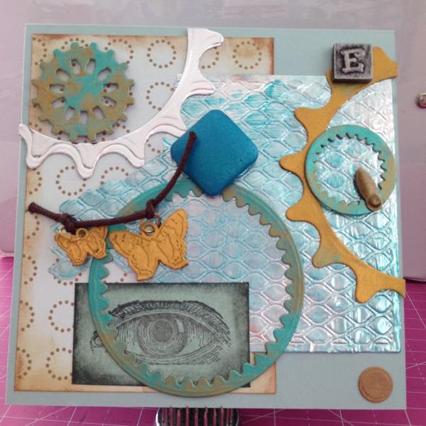 DebbieT11's tweet image. #wcmd2014. A funky punky look.