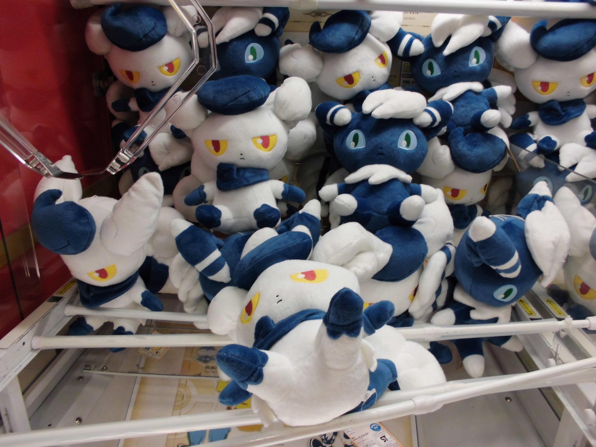 タイトーfステーション ヨドバシ博多店 プライズ ポケットモンスタースーパーｄｘぬいぐるみ ニャオニクス オス メス 入荷しました なかなかレアな景品ですので是非ゲットしてください Http T Co Aevii8ax60 Twitter