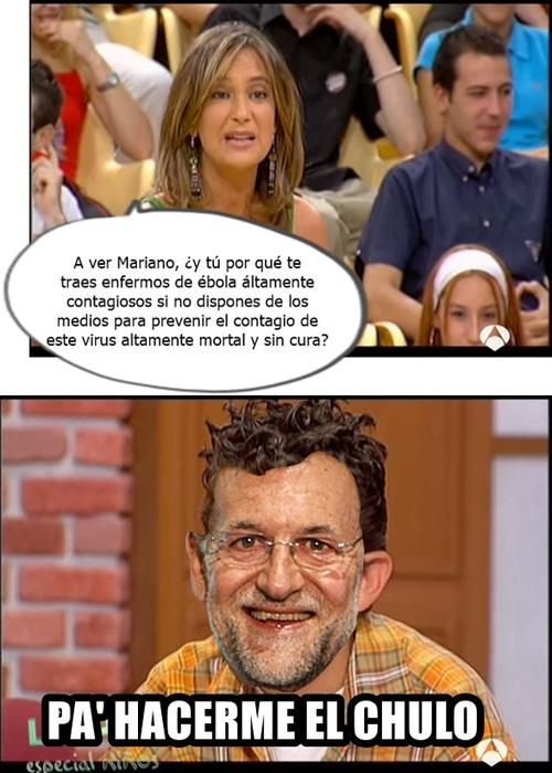 Manuman's tweet photo. A ver Mariano ¿porqué traer enfermos de ébola? #VAMOSAMORIRTODOS http://t.co/0sIXIWHzU4