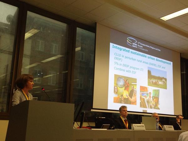 Susan Runsten berättar hur Göteborg vill jobba med stad-land-samarbete i kommande CLLD och ITI! #EUOpenDays