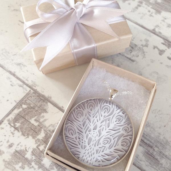 littleHB1's tweet photo. A few #papercut #print necklaces being posted today! Order yours through my Facebook or my website 😊 £20 + £2.80 p&amp;p http://t.co/VH4VpcvFdb