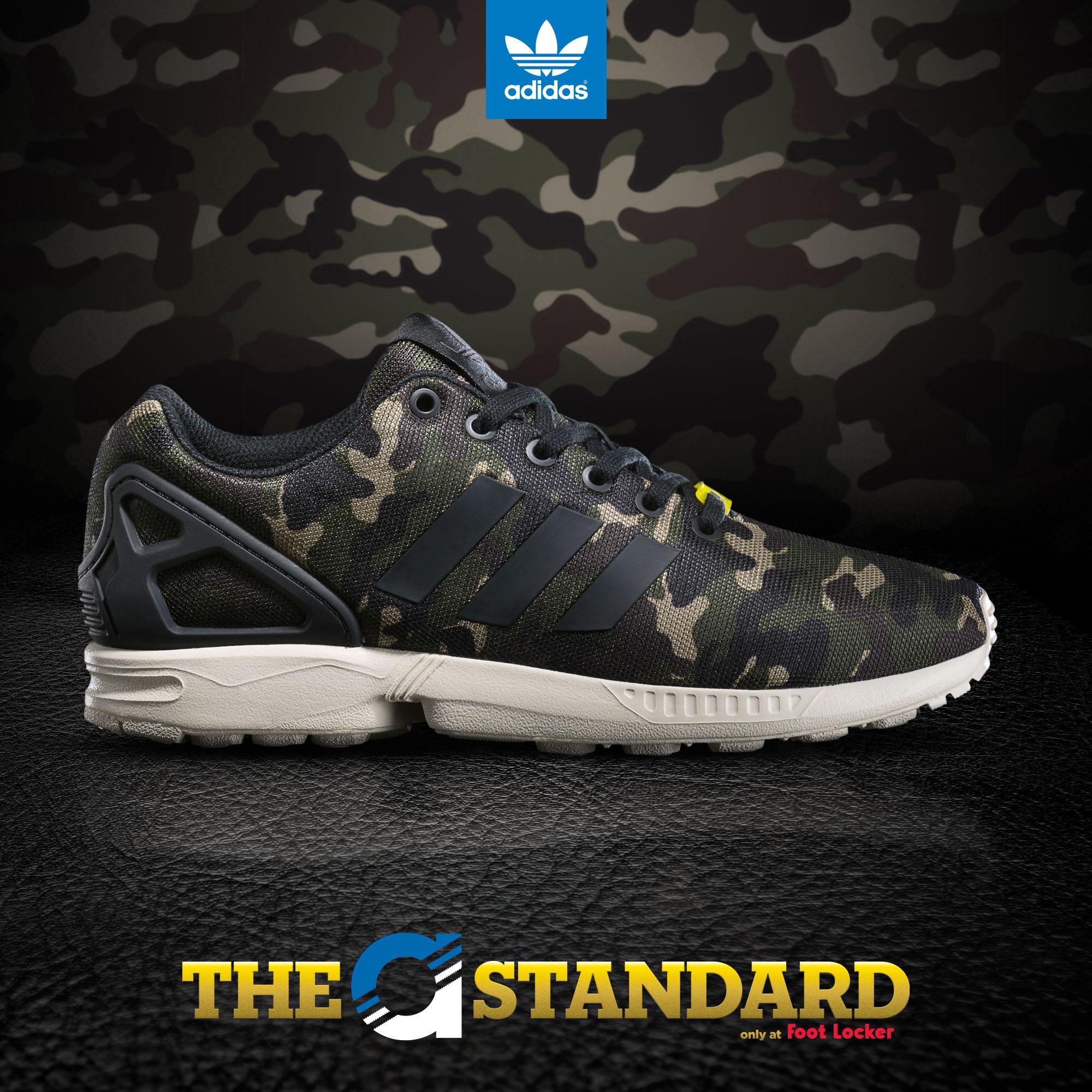Foot Locker on X Fresh delivery Cop the new Camo adidas Originals ZX Flux TODAY in stores or online HERE http t xxKzEeLIA7 http t t2O51tdcQp X