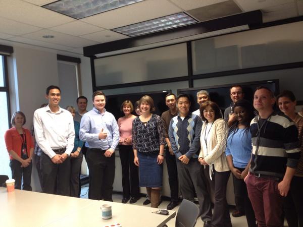 JLisaYoung's tweet photo. Great kickoff to the Team @UCalgaryFGS @UnitedWayCgy campaign. Great to hear from the ambassadors http://t.co/DtnGsYxqOr