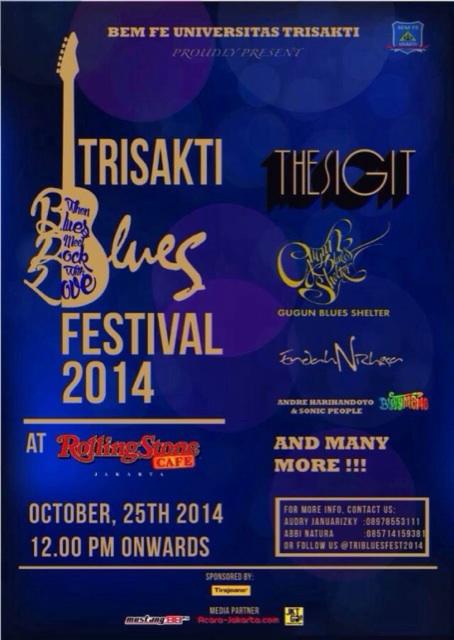 !!!.JOIN US.!!! Lets feel the rhythm of the music blues here !!! BEM FE USAKTI proudly present