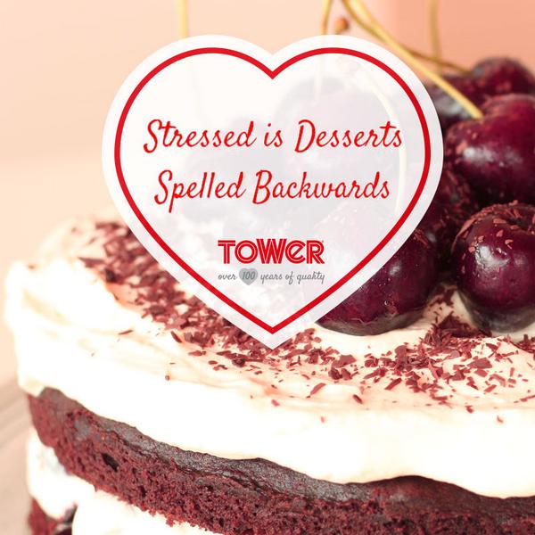 TowerHousewares's tweet photo. #QuoteOfTheDay for the #foodies and #dessert fans! #AnyExcuse ;) http://t.co/DnpFu7KuPu