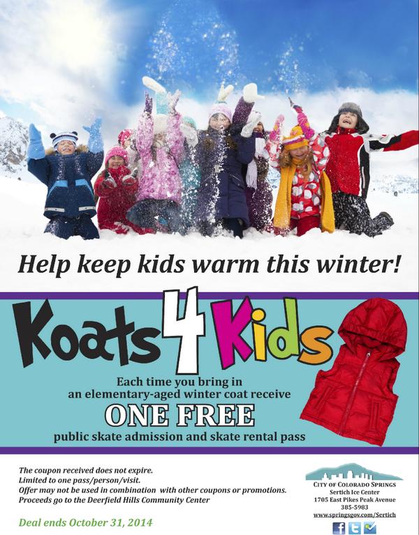 SertichIce1705's tweet photo. Koats 4 Kids http://t.co/jC9RvN4ScM