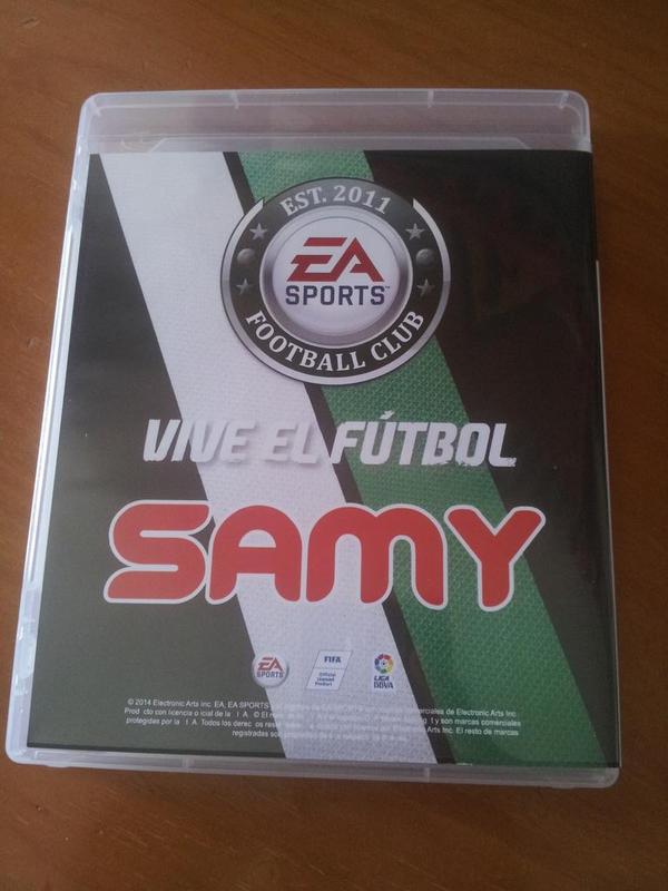 Samyvenzala's tweet photo. Bueno pues a engancharse a FIFA 15 se a dicho #FIFA15 #personalizado #CCF #PS3Online http://t.co/KXnQjVYkwR