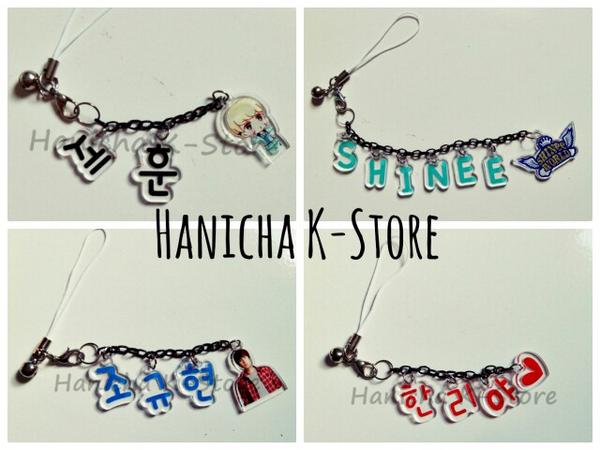 HanichaK_Store's tweet photo. [NEW PO] Phone Strap Rantai. Bisa request tulisan (hangul/biasa dll). Bisa pakai foto/logo/chibi. Harga mulai 35rb ^^ http://t.co/Dke998msA3