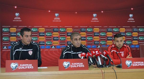 Macedonia's press conference