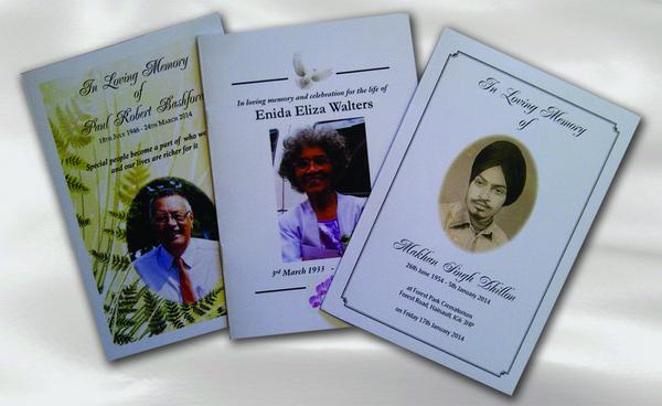 FuneralBooklets's tweet photo. Samples of recent work. Please check out our new facebook page https://t.co/LmYdGBAWYC http://t.co/XbkVuXGH0k