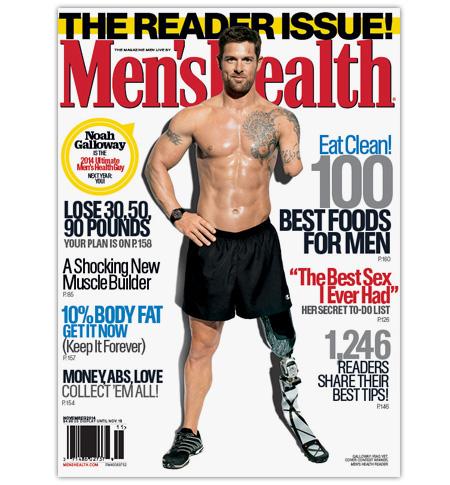 USArmy's tweet image. Ability not disability: @USArmy Veteran Athlete
@Noah_Galloway is Ultimate @MensHealthMag Guy bit.ly/1vUk0lN